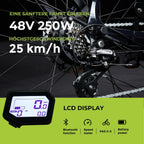 DERUIZ E-Bike 28 Zoll E Bike Damen Elektrofahrrad Herren Pedelec Citybike, 250W/48V/13,4AH 40N.m BAFANG Motor, Trekking Ebike Cityrad für Damen, 25km/h, QUARTZ Grey